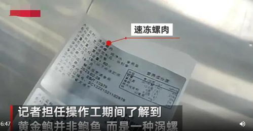 触目惊心 大连海产品加工厂 2个食品黑科技曝光,注意识别